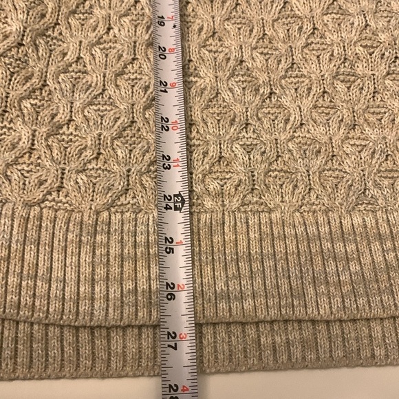 Jeanne Pierre Cream Knit Pullover Sweater Size L - Picture 7 of 8
